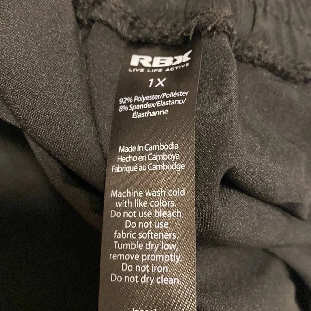 New Reebok Active Plus Size Shorts - Picture 8 of 8